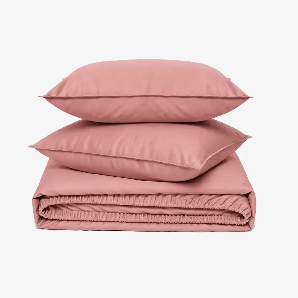 ZARF Italian Weave Fitted Bedsheet - Orchid