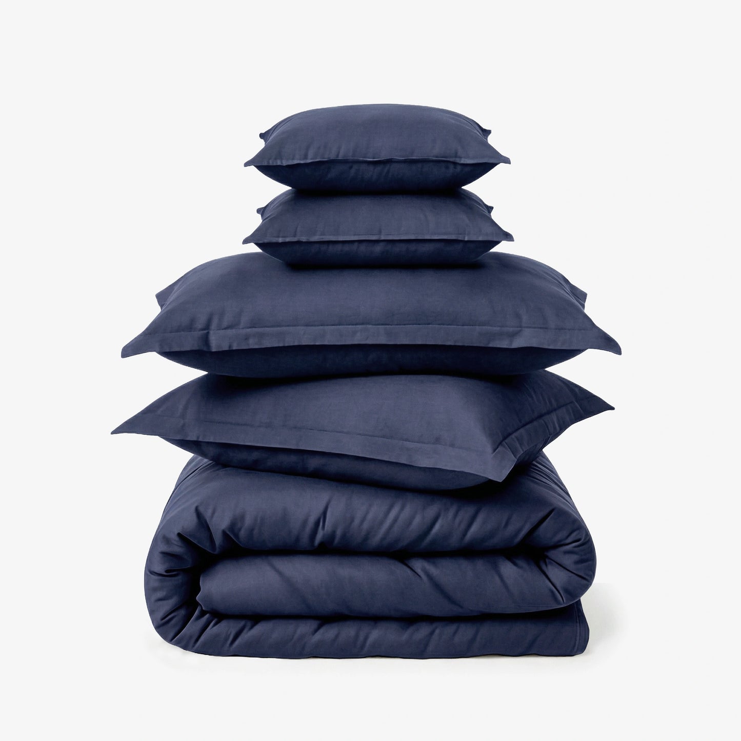Zarf Egyptian Cotton Bedding Set Of 6 For Single Size Bed - Atlantic