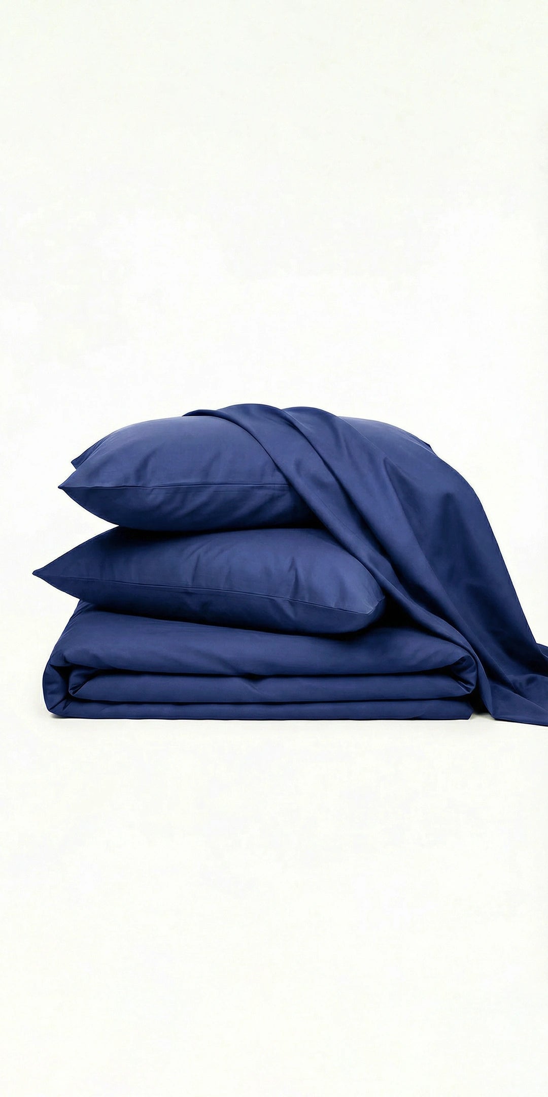Zeries Egyptian Cotton Bedsheets With 2 Pillow Cases & 2 Cushion Covers - Atlantic