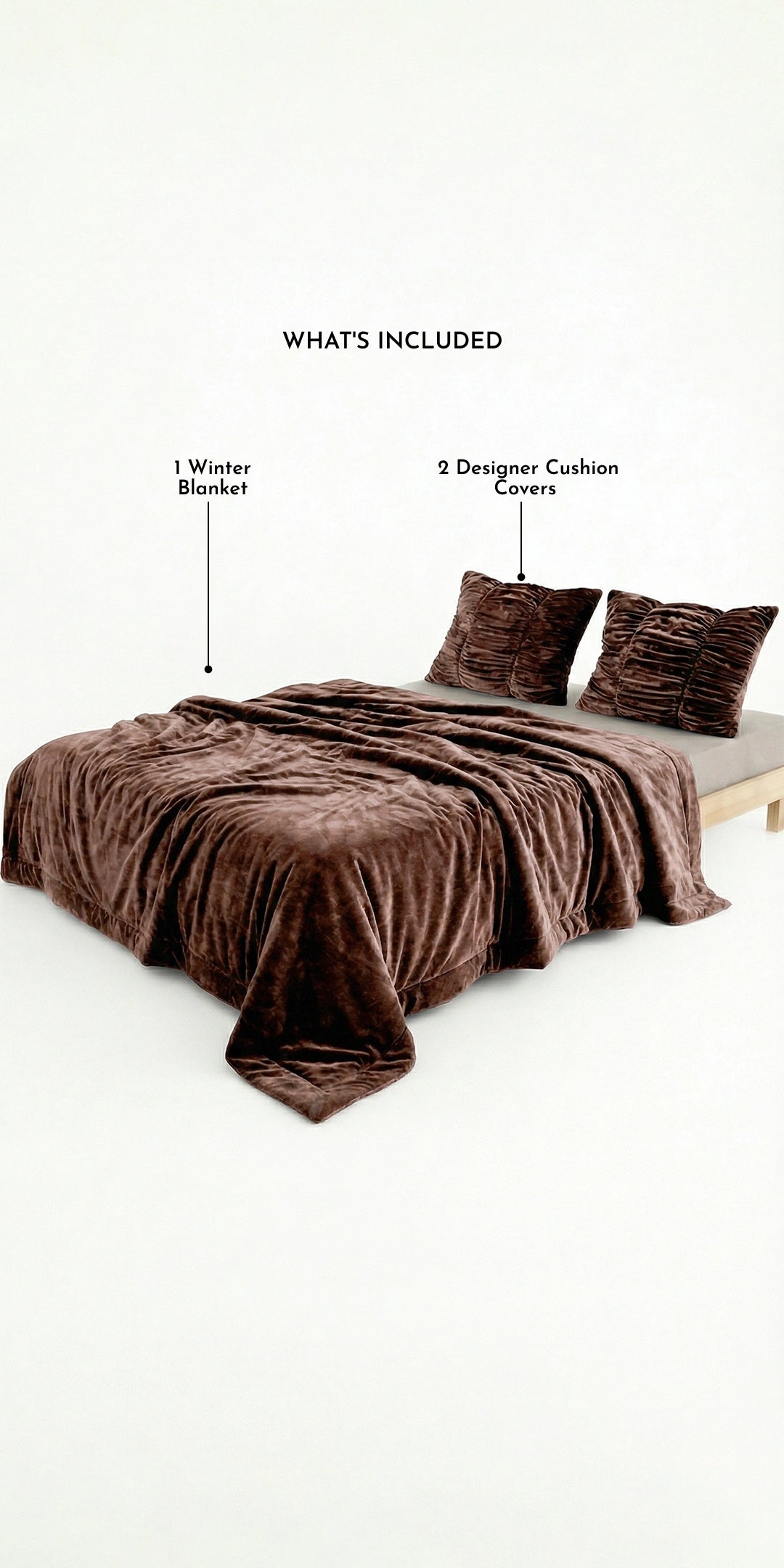 Buy Roseate Soft Winter Blanket Online | Zarf Studios