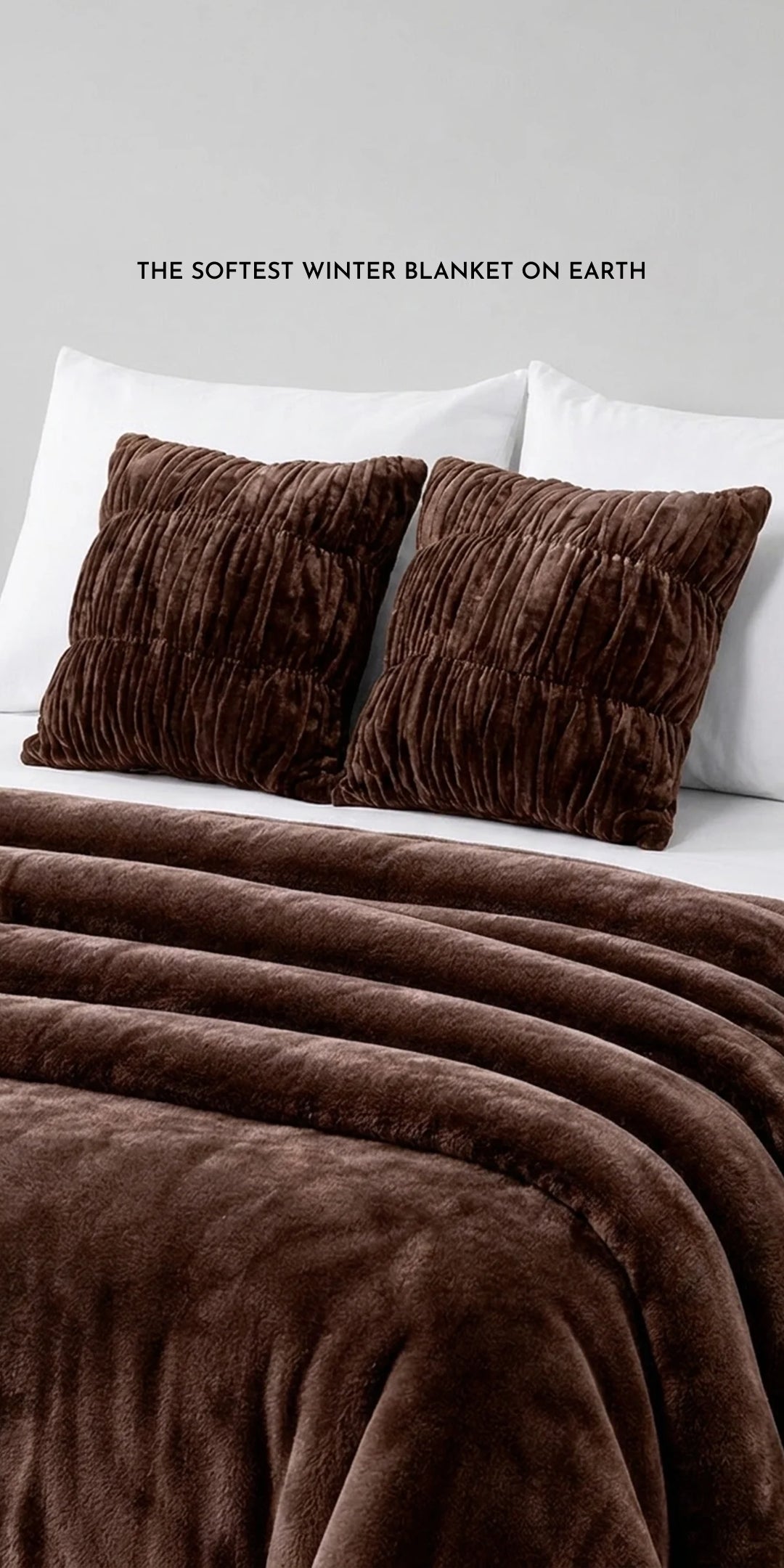 ZARF Ultra-Warm Luxury Winter Blanket For Single Size Bed - Auburn