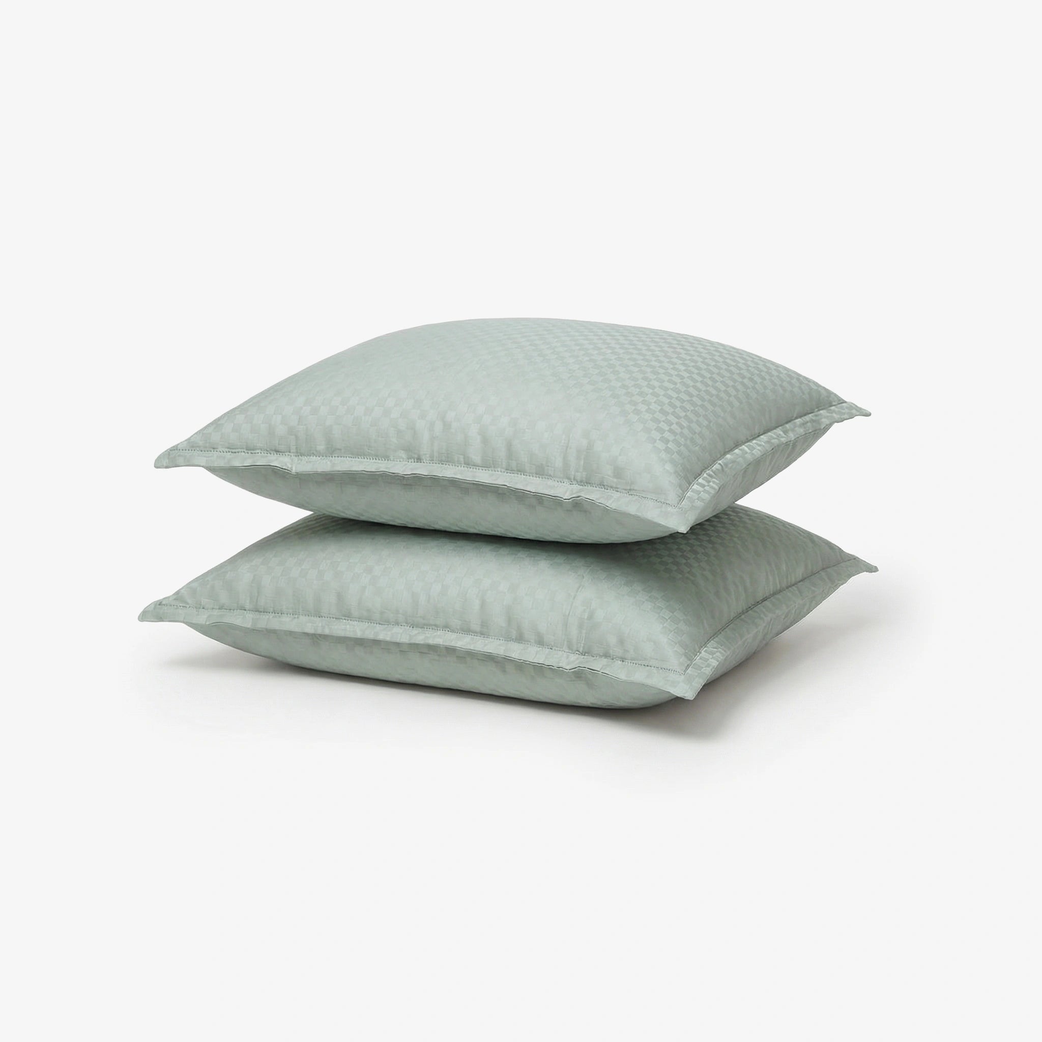 Egyptian Cotton Cushion Covers- Set Of 2 - Azure