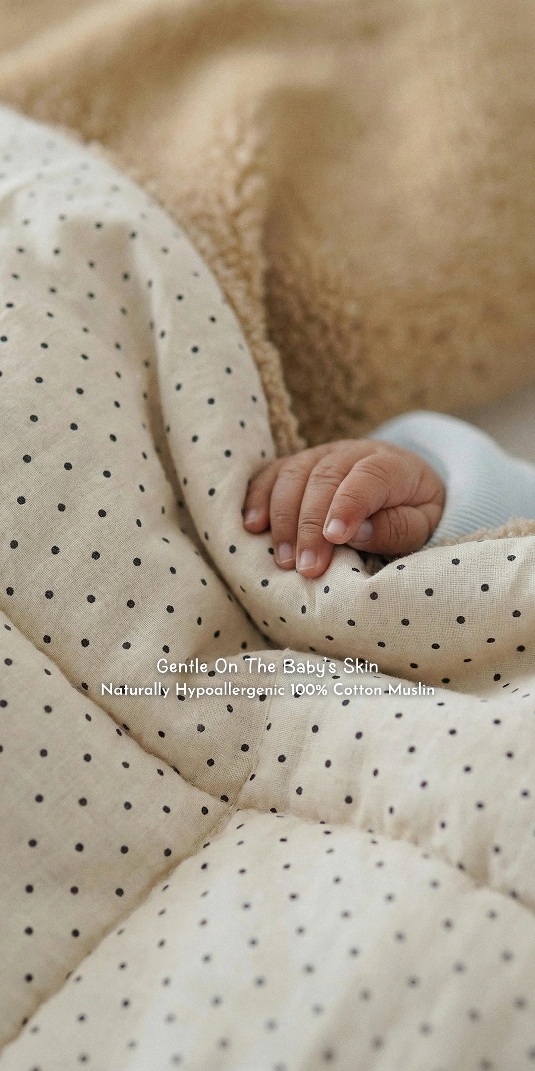 Reversible Winter Baby Blanket With 1 Pillow & 1 Pillow Cover -  Fluffly