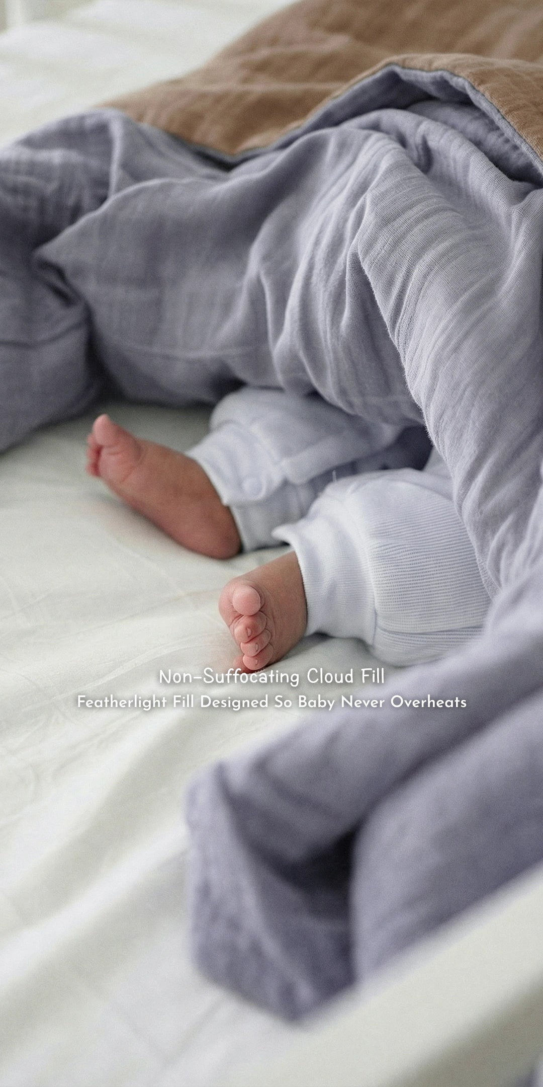 Reversible Summer Baby Blanket With 1 Pillow & 1 Pillow Cover - Luna Pop