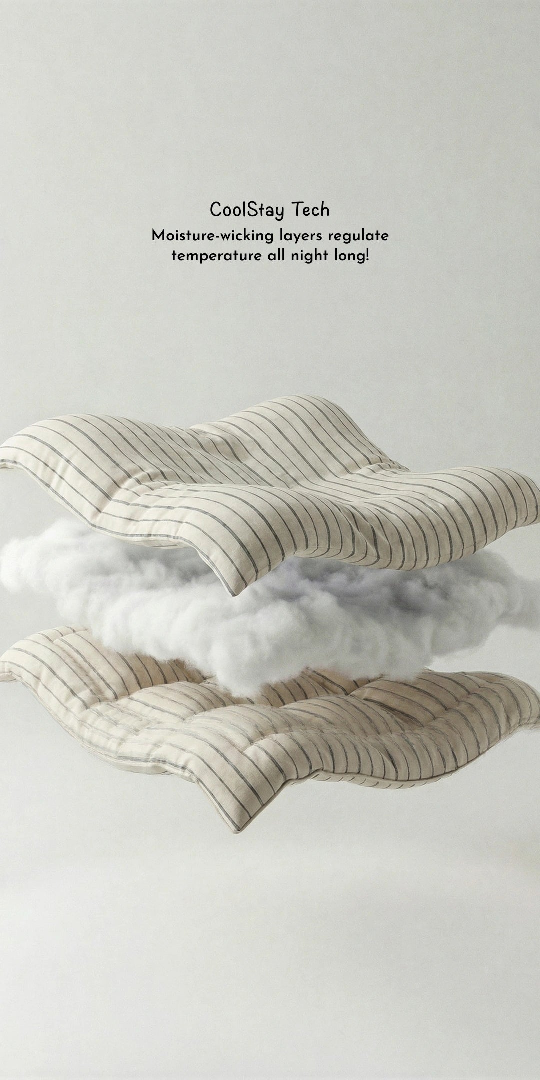 Reversible Summer Baby Blanket With 1 Pillow & 1 Pillow Cover - Fluff Cloud