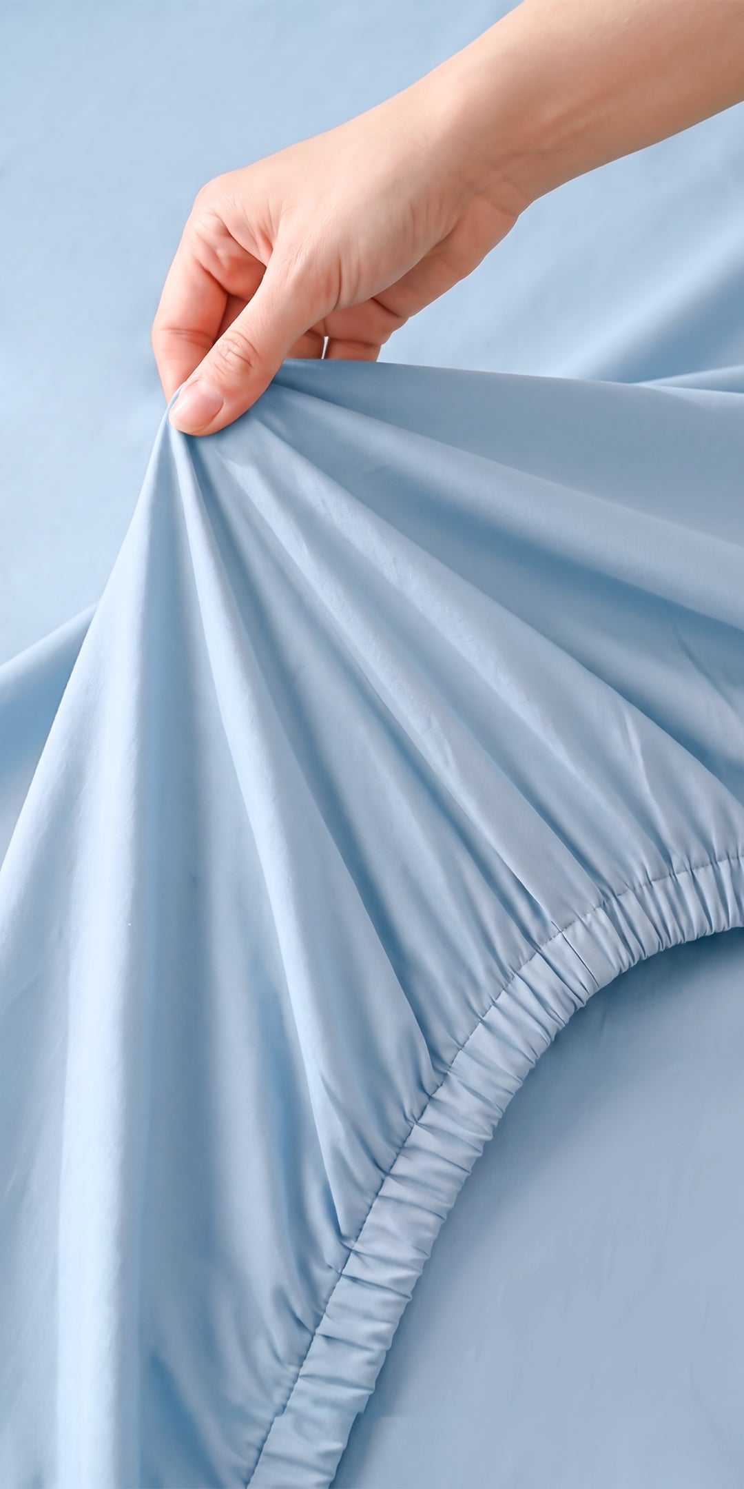 ZERIES PERCALE WEAVE EGYPTIAN COTTON FITTED BEDSHEET WITH 2 PILLOW CASES - Bellamy
