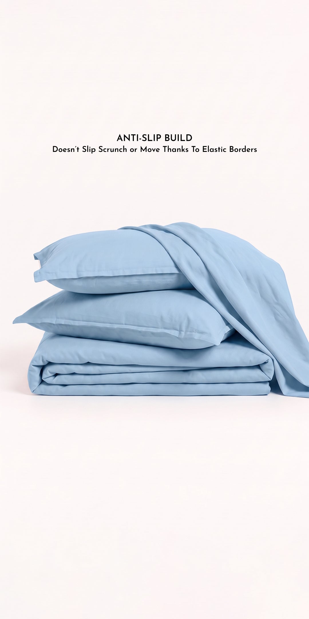 ZERIES PERCALE WEAVE EGYPTIAN COTTON FITTED BEDSHEET WITH 2 PILLOW CASES - Bellamy