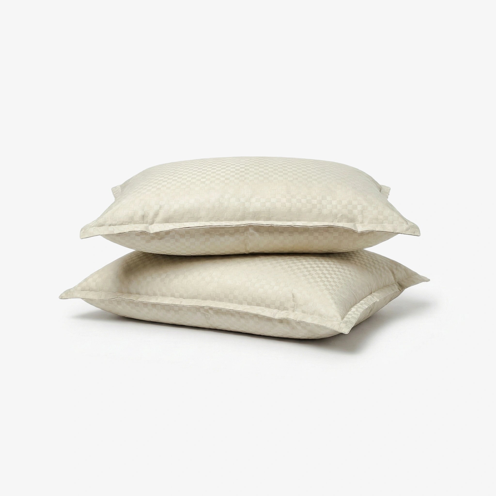 Egyptian Cotton Pillow Covers- Set Of 2 - Bisque