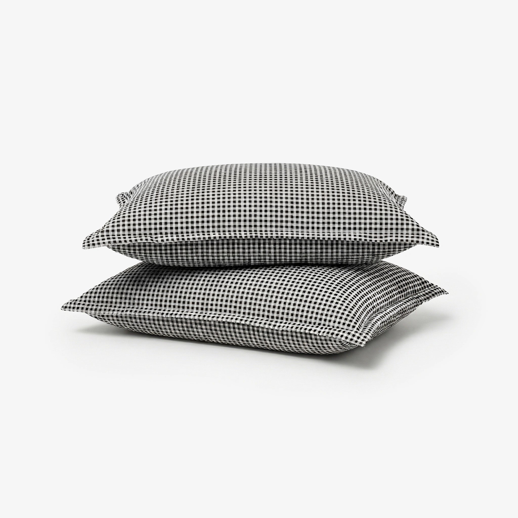 Egyptian Cotton Pillow Covers- Set Of 2 - Blackgrid
