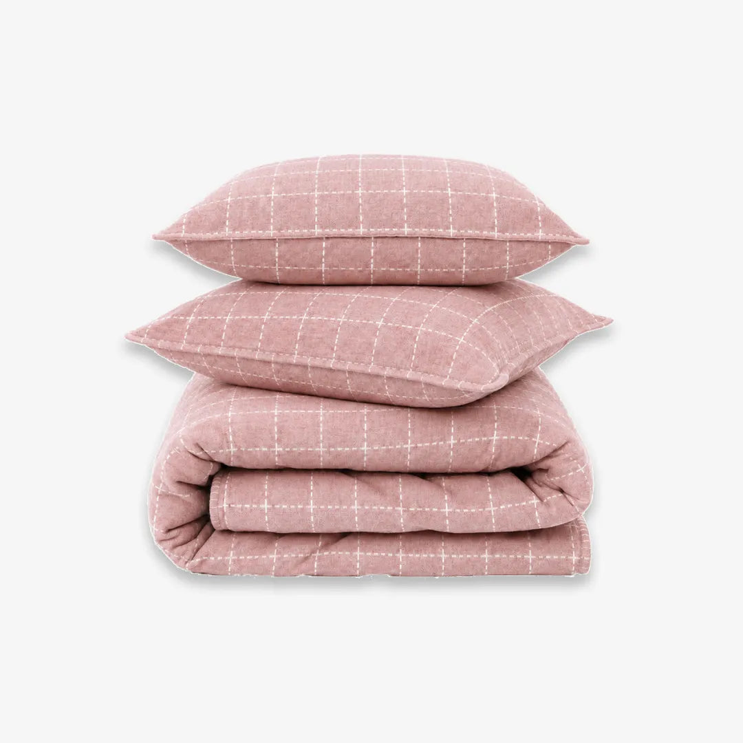 Zarf California King Size Plush Cotton AC Blanket With 2 Pillow Cases - Bloomist
