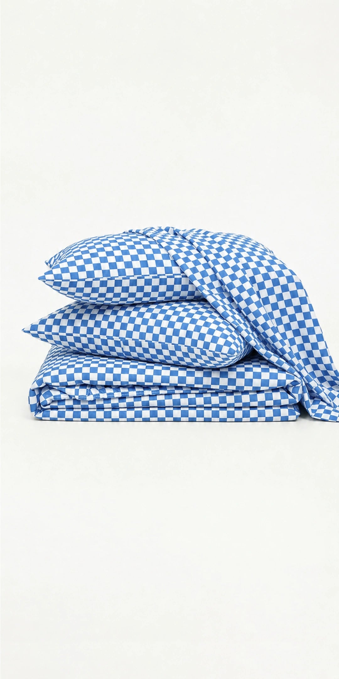 ZERIES PERCALE WEAVE EGYPTIAN COTTON FITTED BEDSHEET WITH 2 PILLOW CASES - Brookford