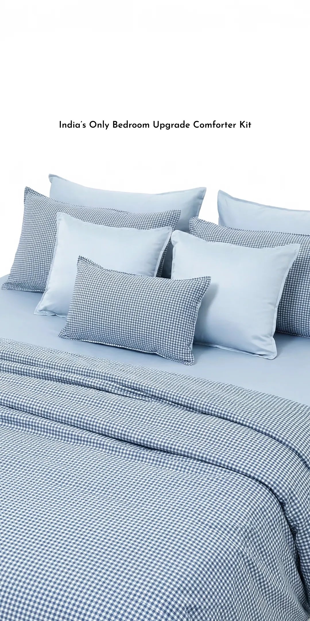 Zarf Linen Blend Bedding Set Of 9 - Cambridge