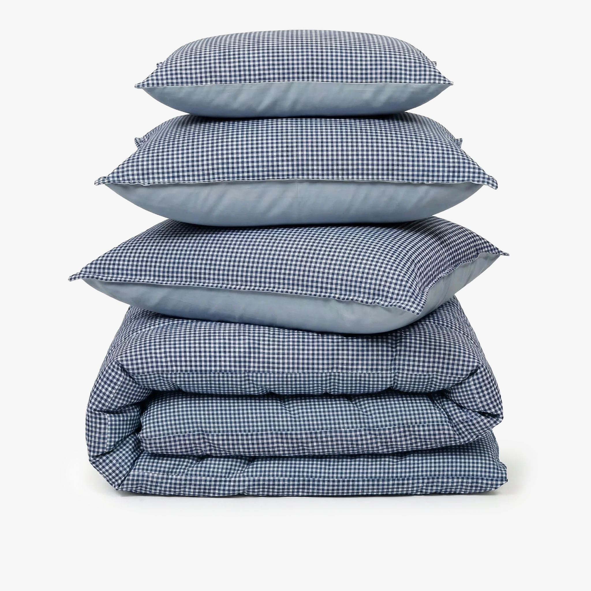 Linen Blend AC Comforter With 2 Pillow Cases and 1 Breakfast Pillow - Cambridge