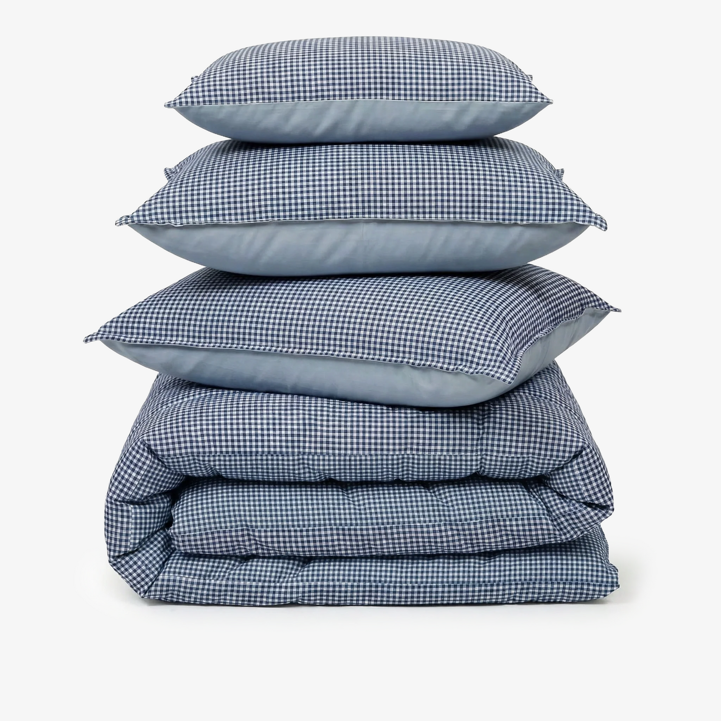Linen Blend AC Comforter With 2 Pillow Cases and 1 Breakfast Pillow - Cambridge