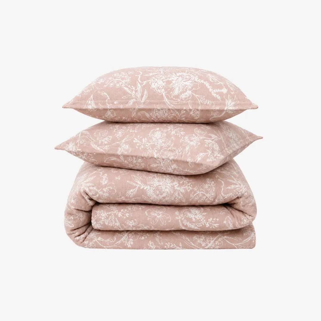 Zarf California King Size Plush Cotton AC Blanket With 2 Pillow Cases - Candyfloss