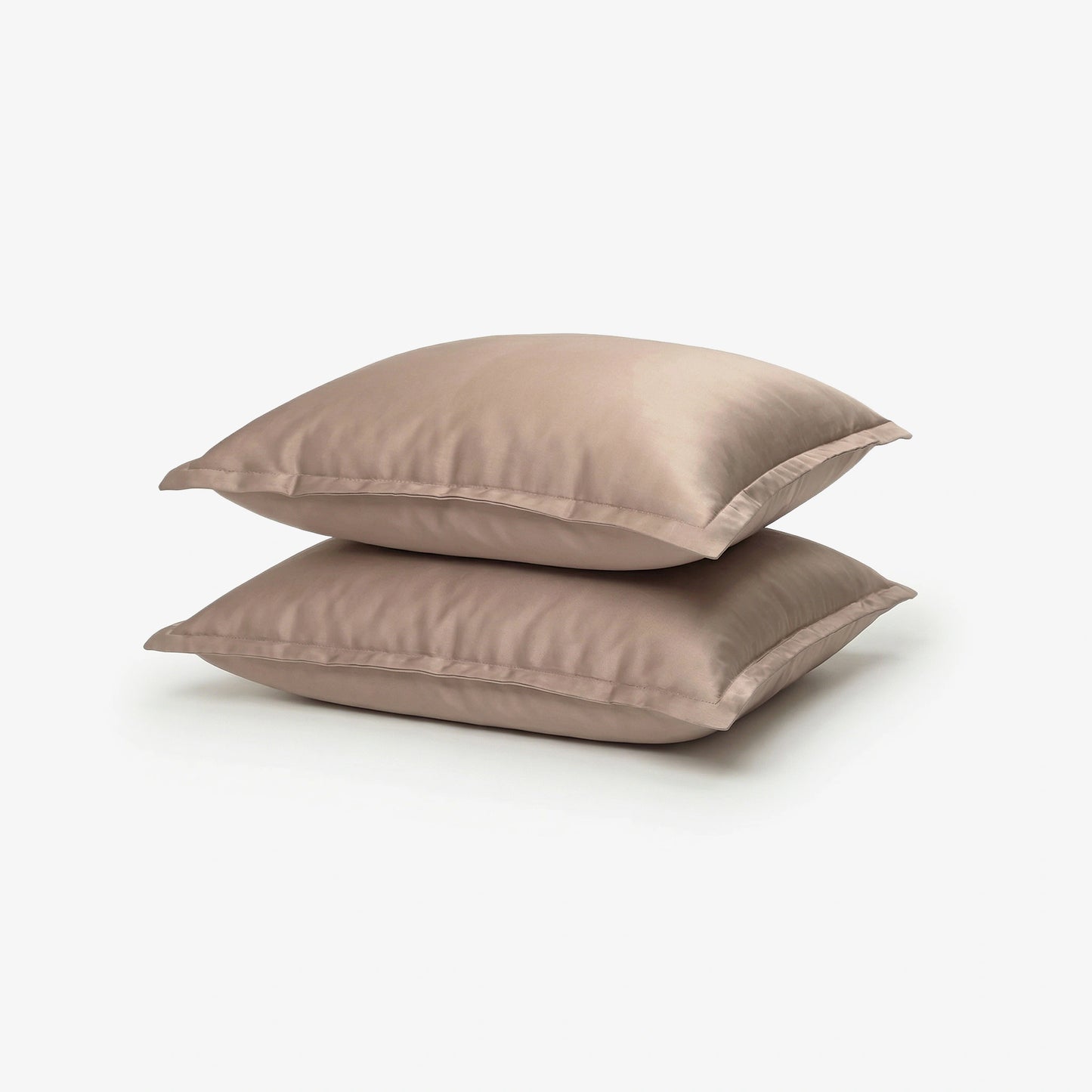 Italian Weave Cushion Covers- Set Of 2 - Caramel