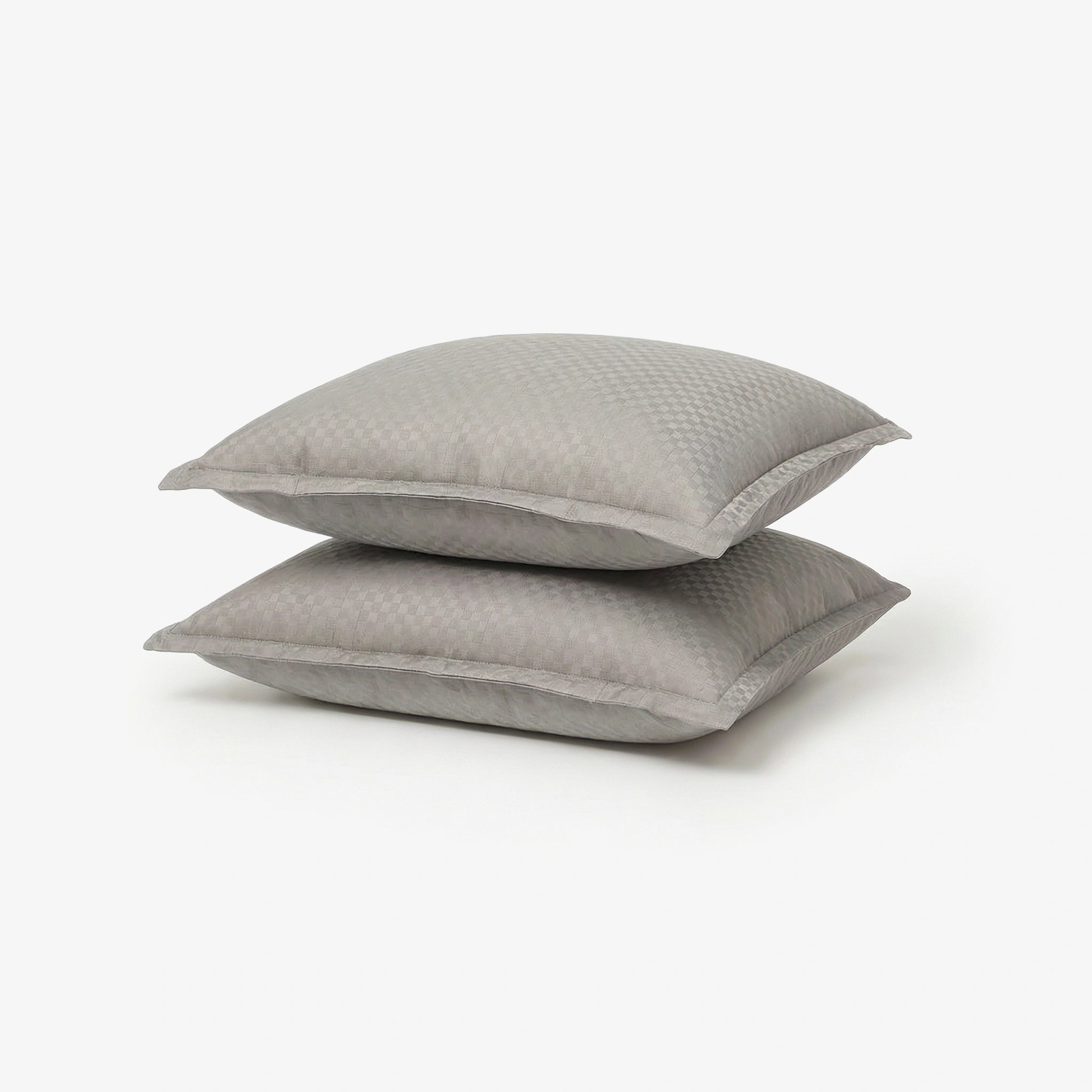 Egyptian Cotton Cushion Covers- Set Of 2 - Cenere