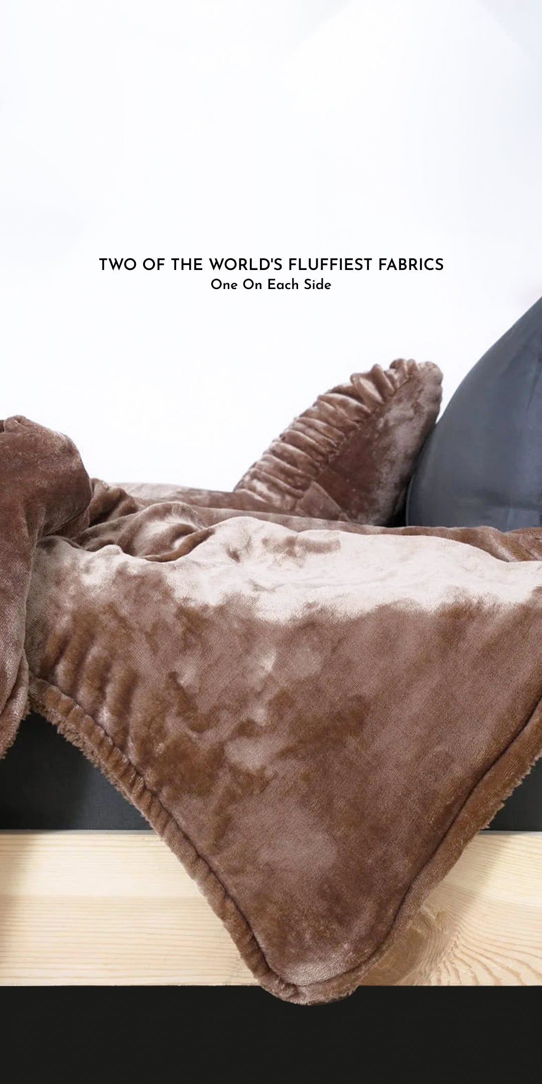 Zarf California King Size Reversible Quilt With 2 Cushion Covers - Cedar