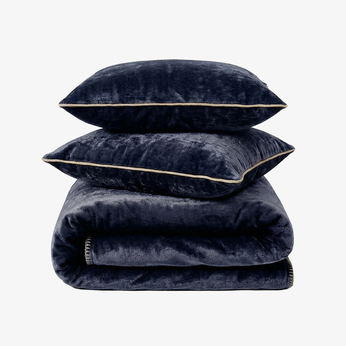 Zarf All-Season Premium AC Blanket With Two Pillow Covers & Two Cushion Covers - Charcoal Grey