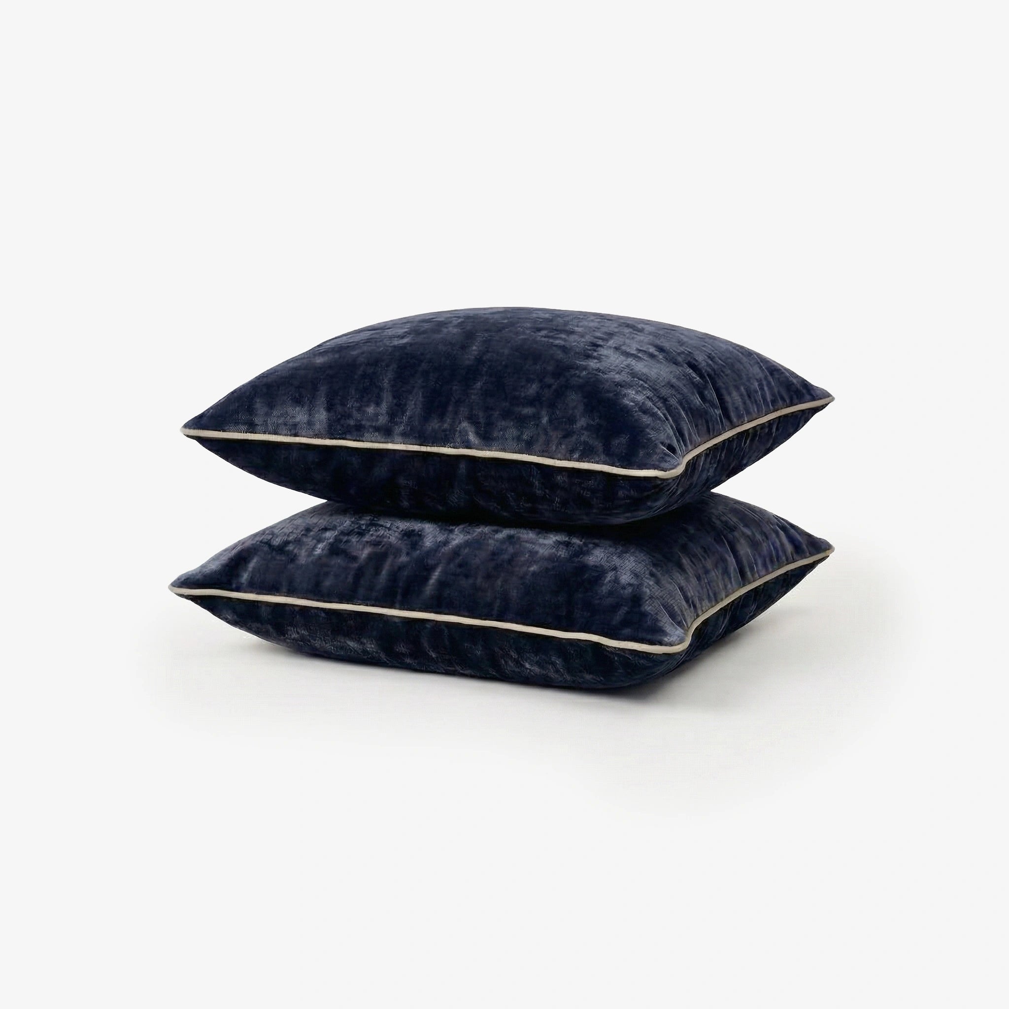 AC Blanket Cushion Covers-Set of 2 - Charcoal Grey