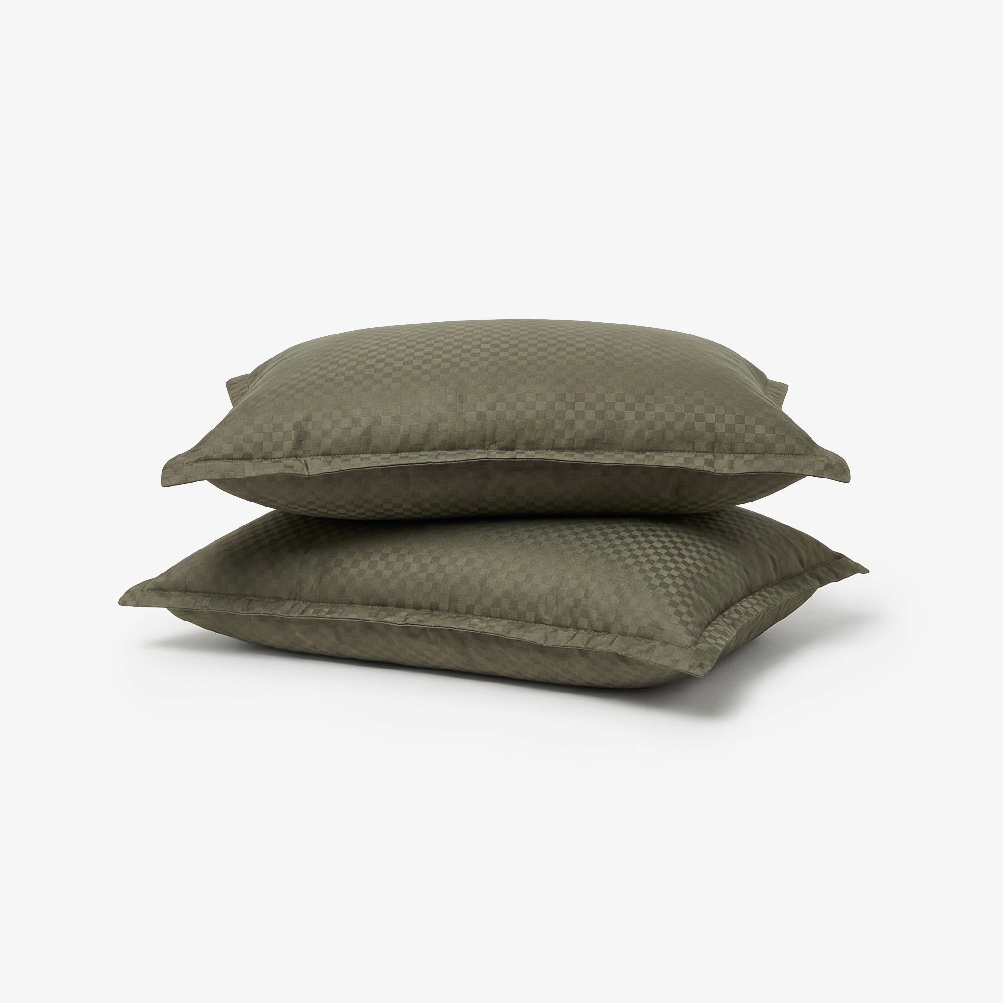Egyptian Cotton Pillow Covers- Set Of 2 - Chestnut