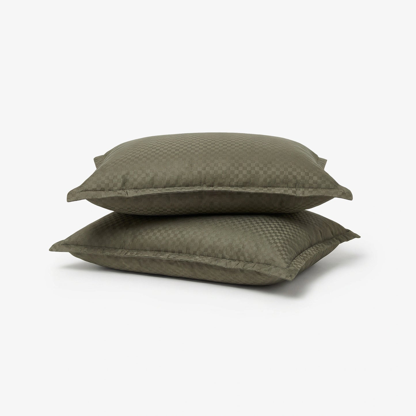 Egyptian Cotton Pillow Covers- Set Of 2 - Chestnut