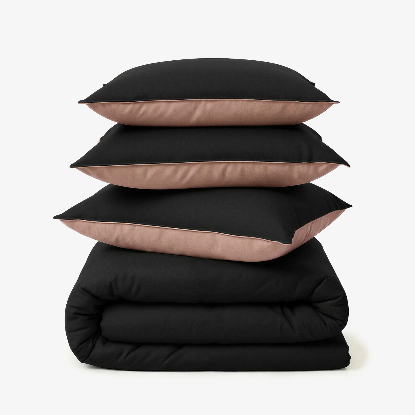 Zarf California King Size Reversible Quilt  With 2 pillowcases and 1 Breakfast Cushion cover - Cosmos