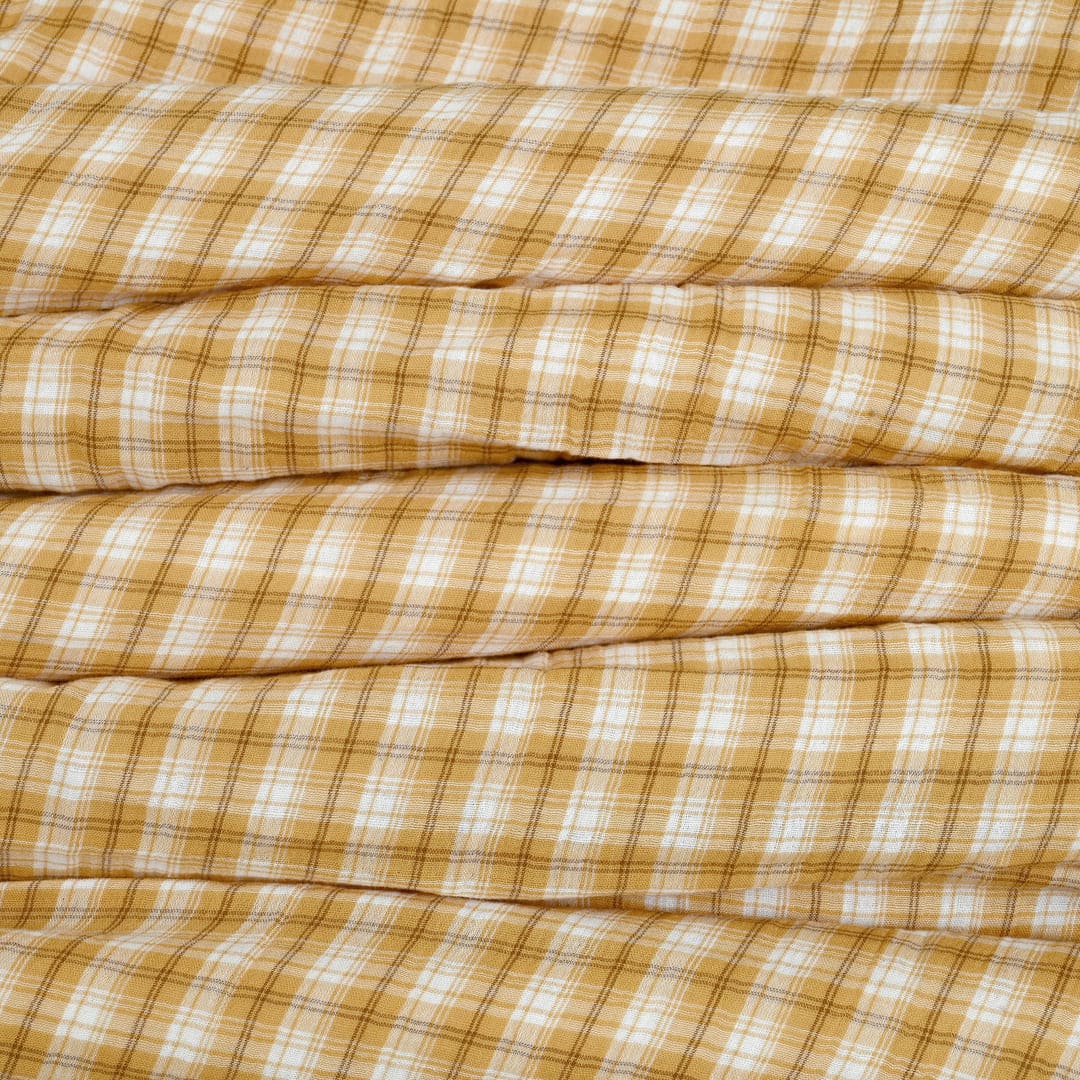 Zarf California King Size Reversible Quilt  With 2 pillowcases and 1 Breakfast Cushion cover - Maple