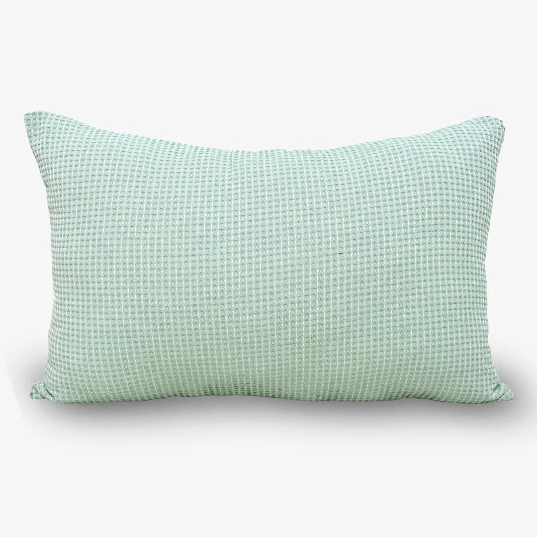 Jacquard Breakfast Cushion Cover - Basil