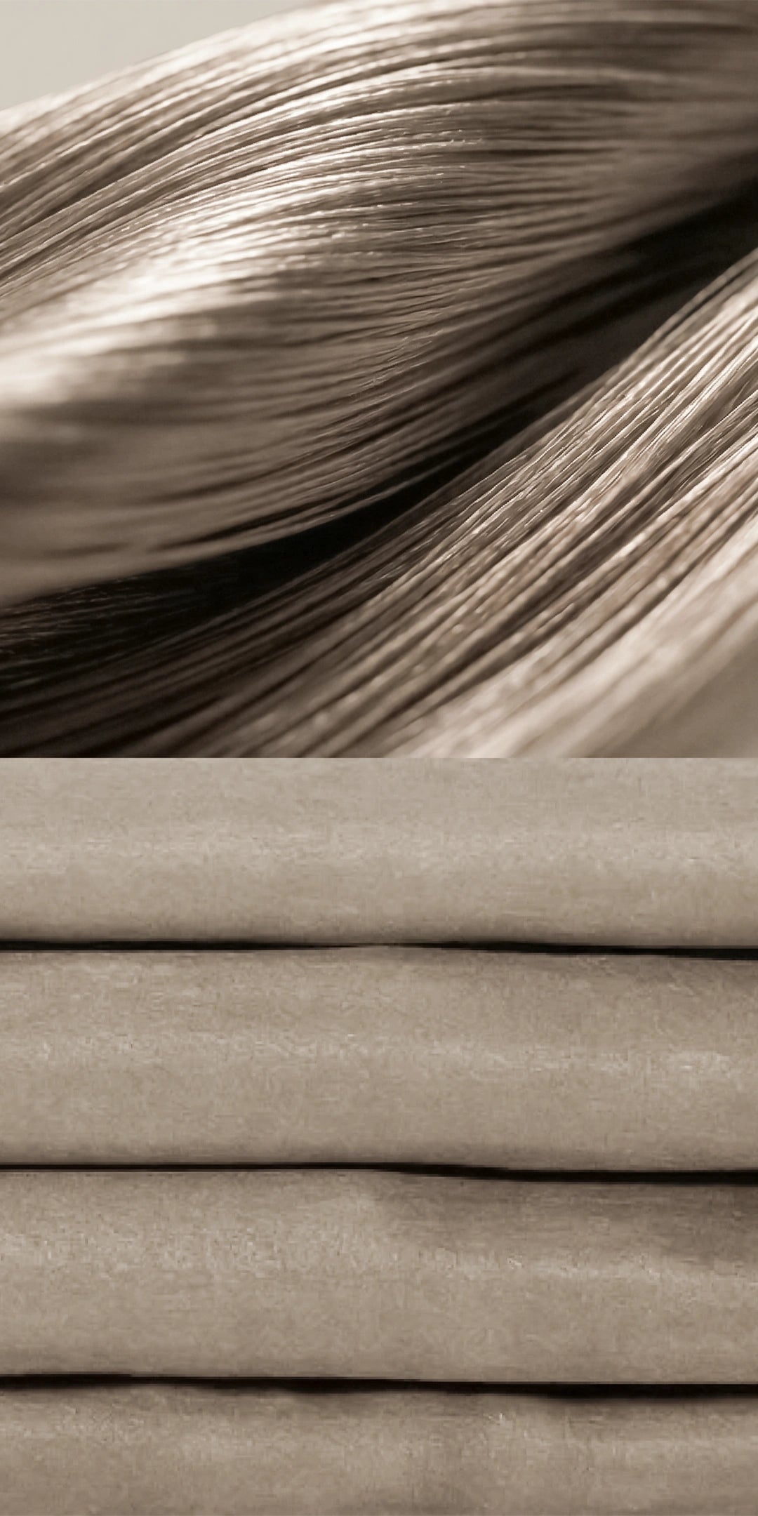 Zeries Egyptian Cotton Bedsheets With 2 Pillow Cases & 2 Cushion Covers - Dove