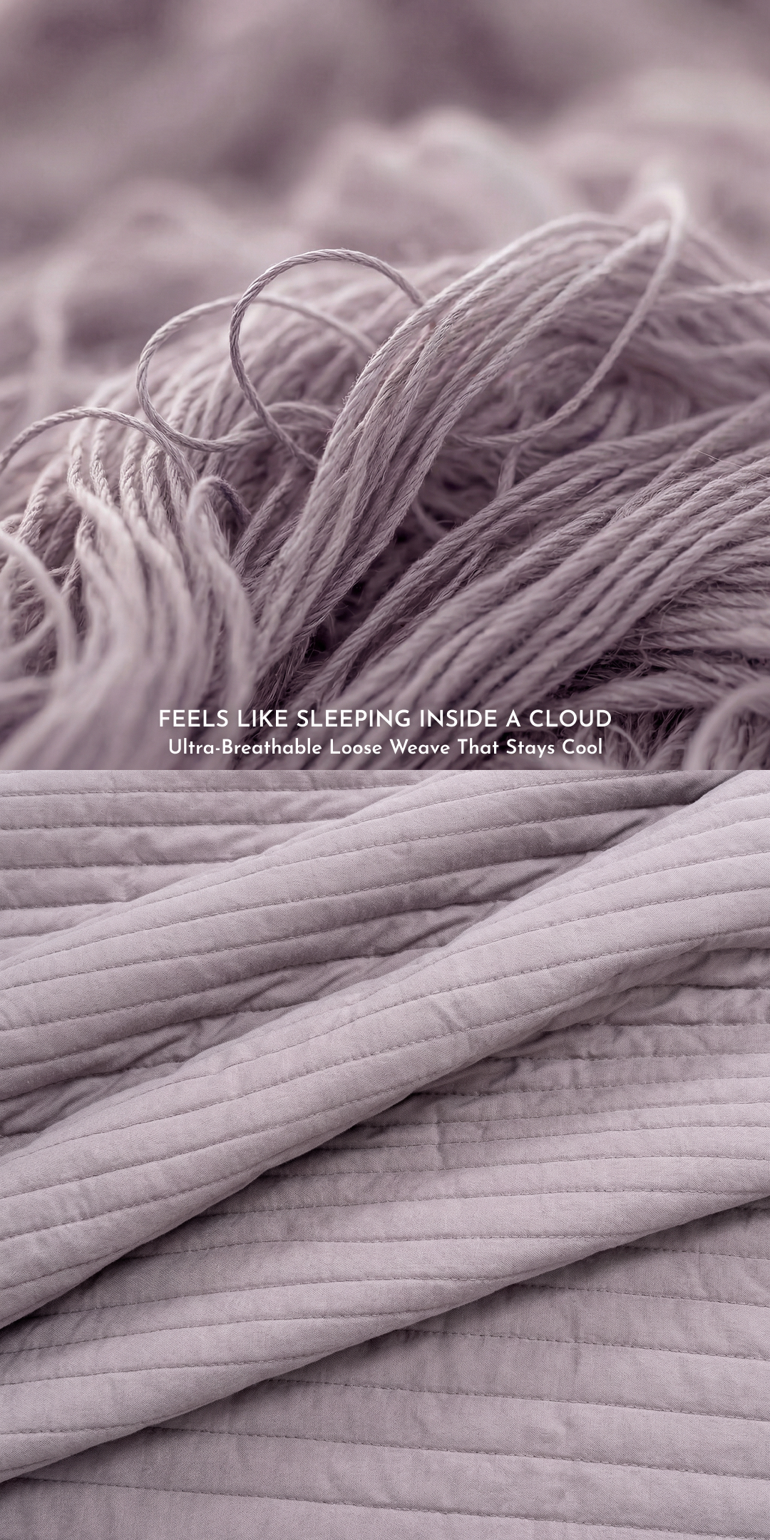 Zarf California King Size AC Comforters With 2 Pillow Cases & 2 Cushion Covers - Dusk