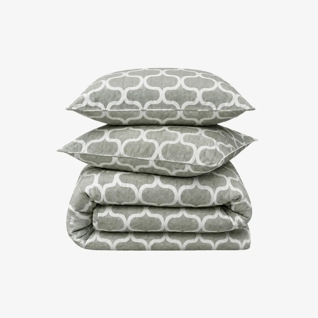 Zarf California King Size Plush Cotton AC Blanket With 2 Pillow Cases - Earthveil
