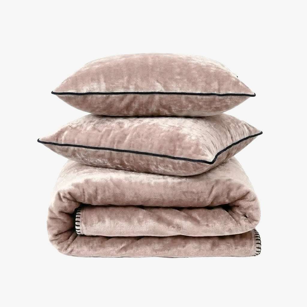 ZARF ALL-SEASON PREMIUM AC BLANKET SET OF 5 - Ecru
