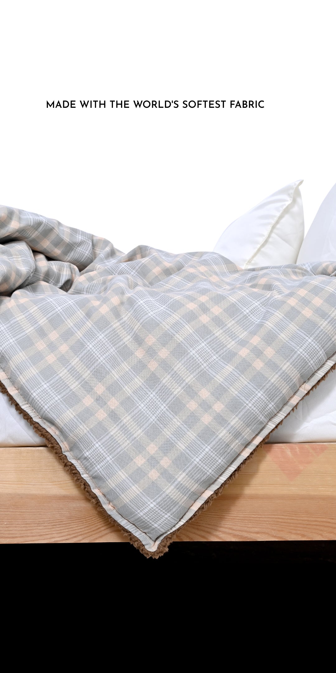 Zarf Reversible Quilt For Single Size Bed With 2 Pillow Covers and 1 Cushion Cover - Ellsworth