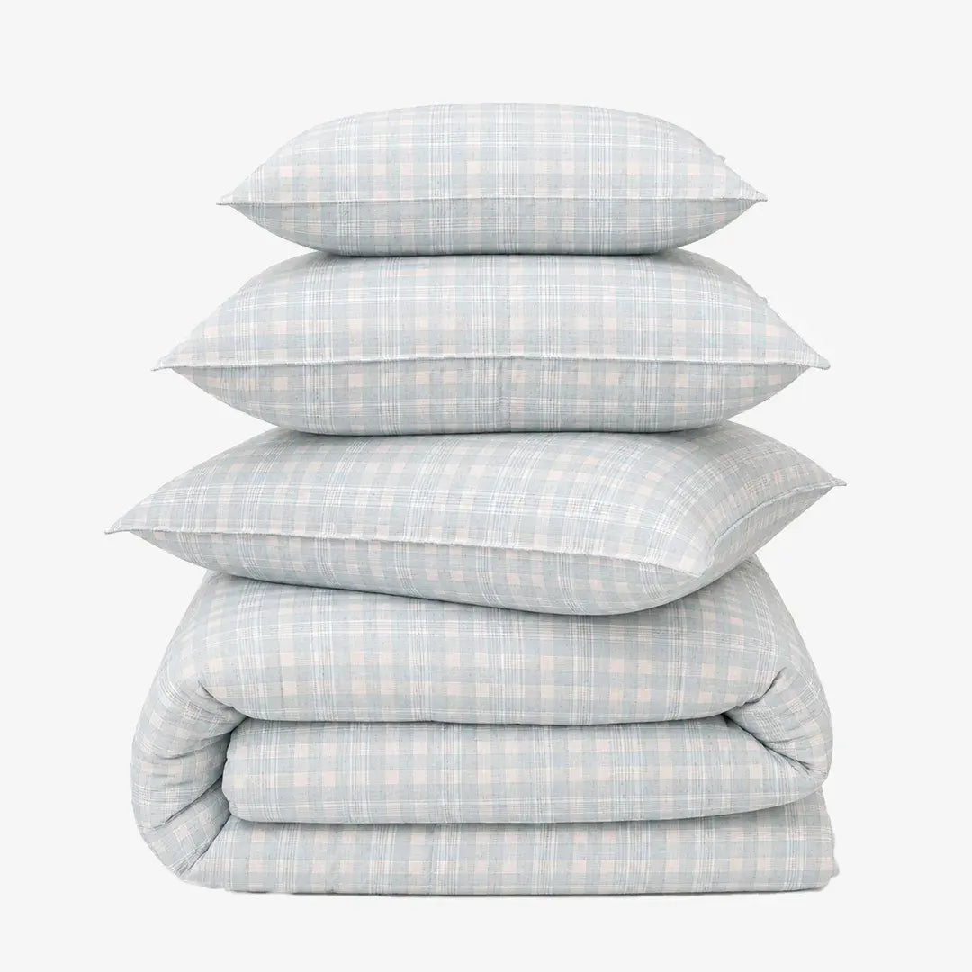 Zarf Linen Blend Bedding Set Of 9 - Ellsworth