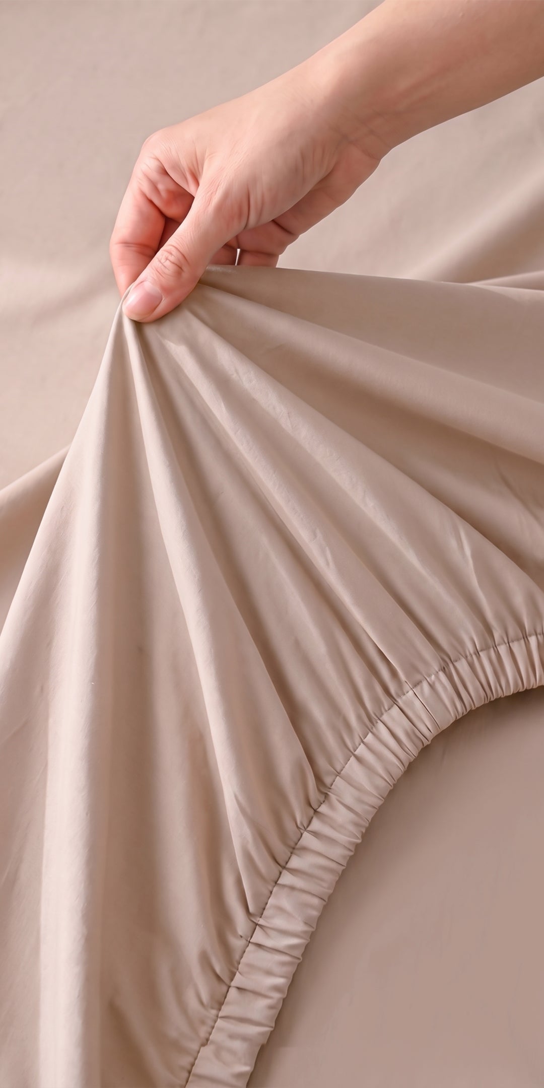 ZERIES PERCALE WEAVE EGYPTIAN COTTON FITTED BEDSHEET WITH 2 PILLOW CASES - Etosha