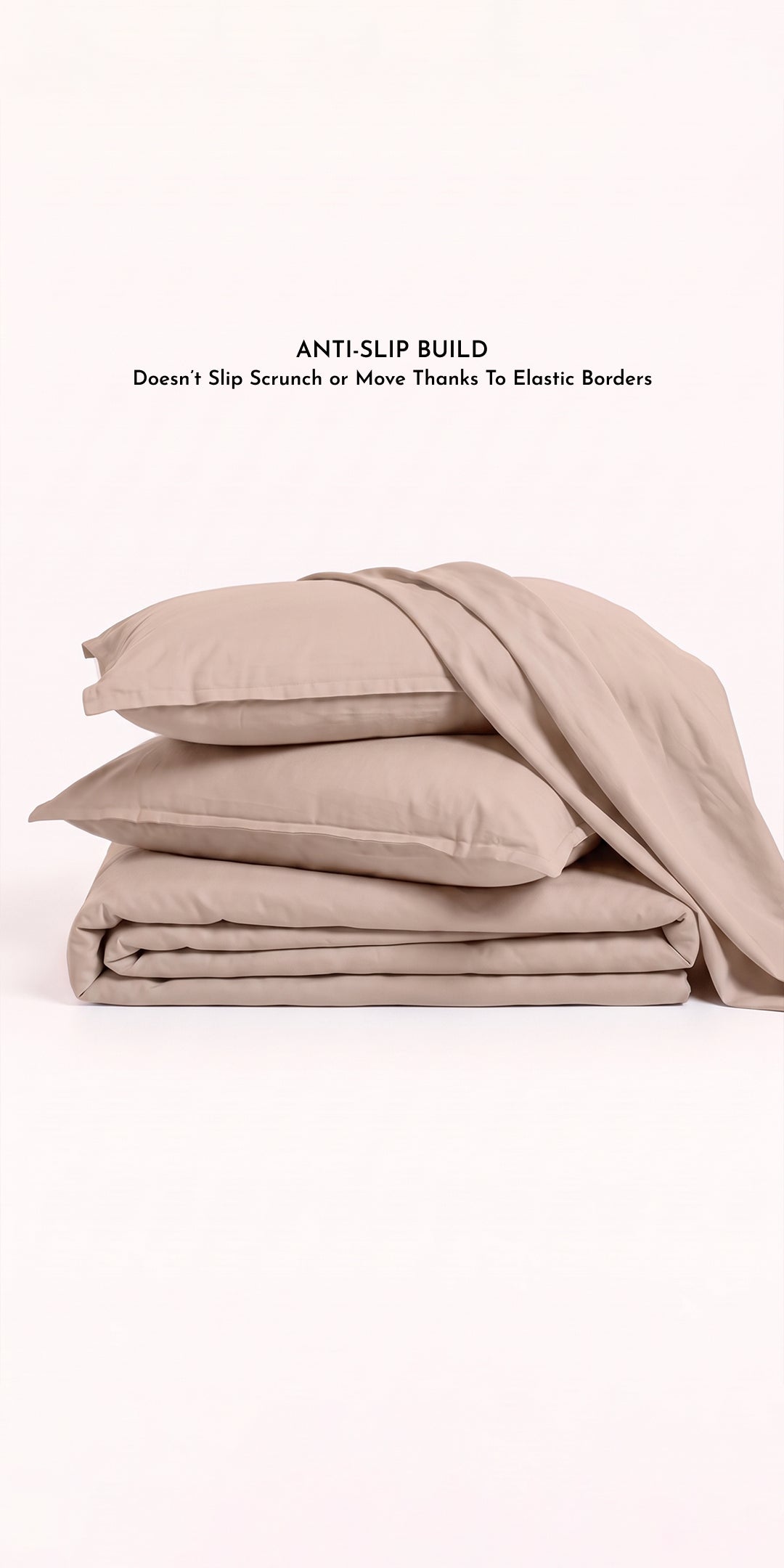 ZERIES PERCALE WEAVE EGYPTIAN COTTON FITTED BEDSHEET WITH 2 PILLOW CASES - Etosha