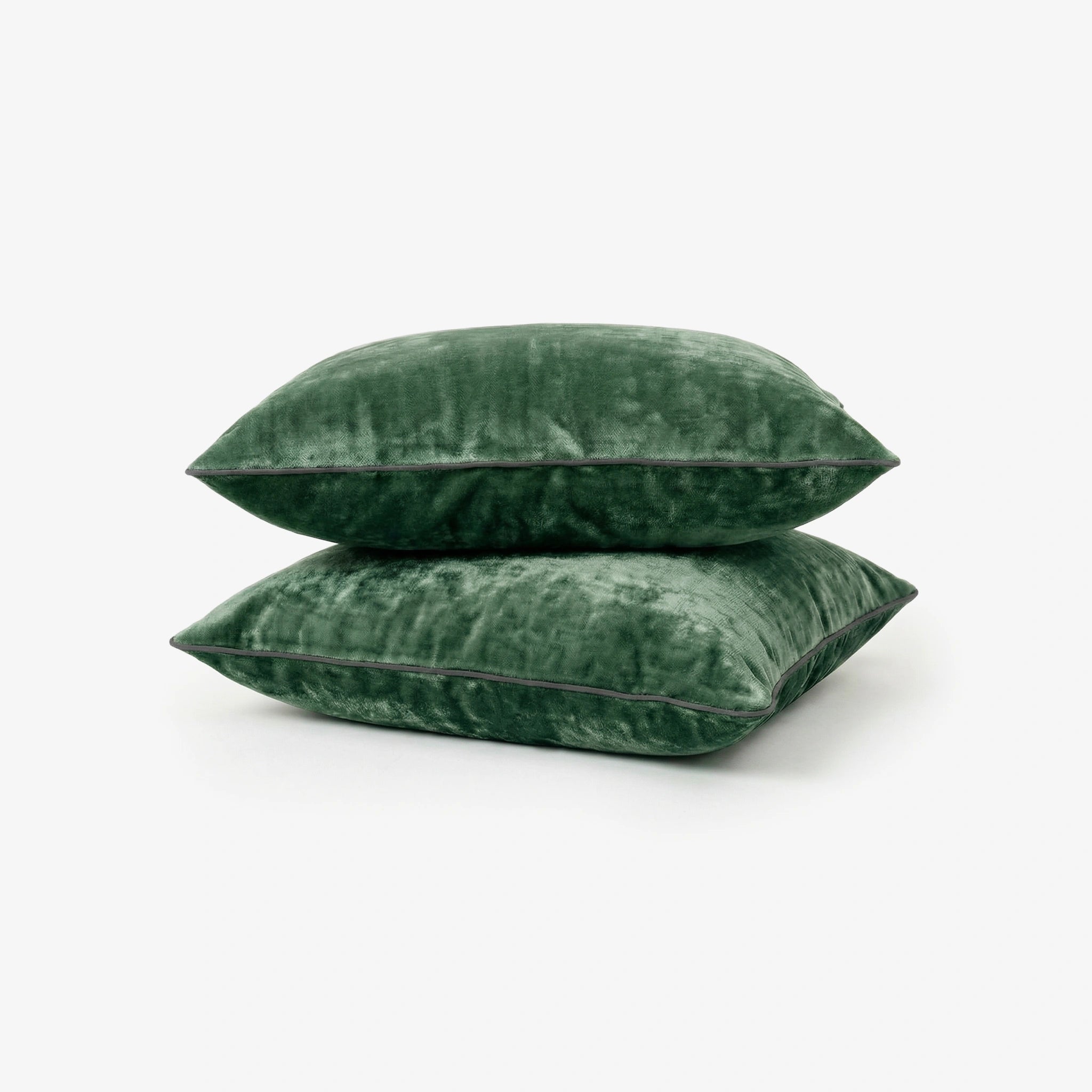 Premium Velvet Pillow Covers- Set Of 2 - Eucalyptus