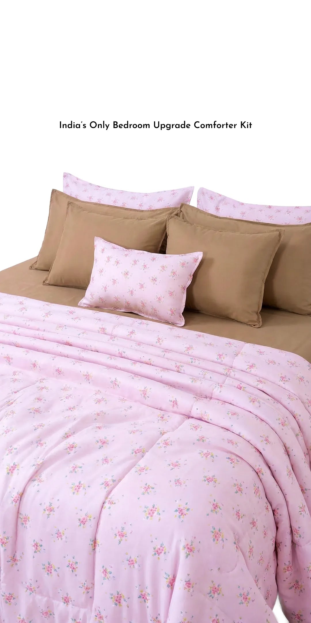 Zarf Linen Blend Bedding Set Of 9 - Florinex