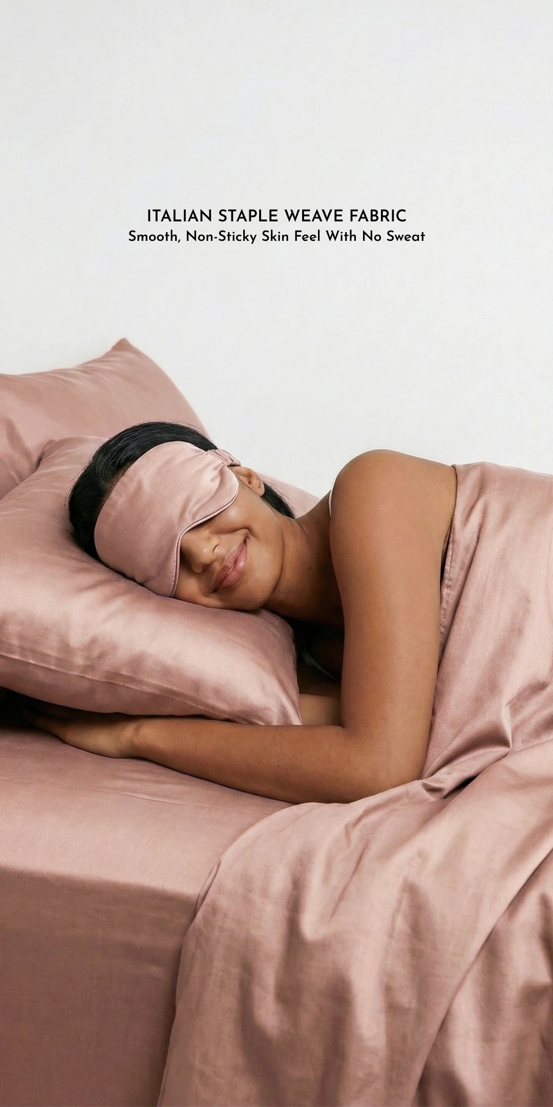 ZARF Italian Staple Weave Bedsheet With 2 Designer Pillow Cases, 2 Solid Pillowcases & 2 Cushion Covers - Dahlia