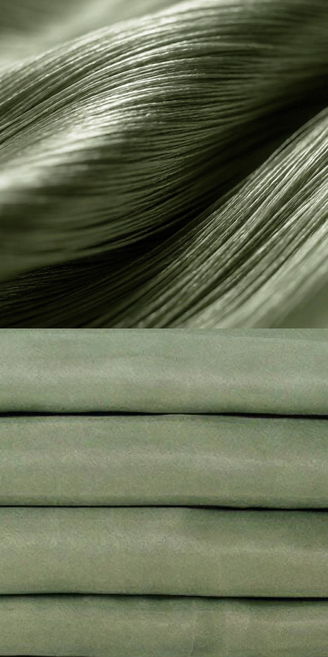 ZARF Italian Staple Weave Bedsheet With 2 Designer Pillow Cases, 2 Solid Pillowcases & 2 Cushion Covers - Pine