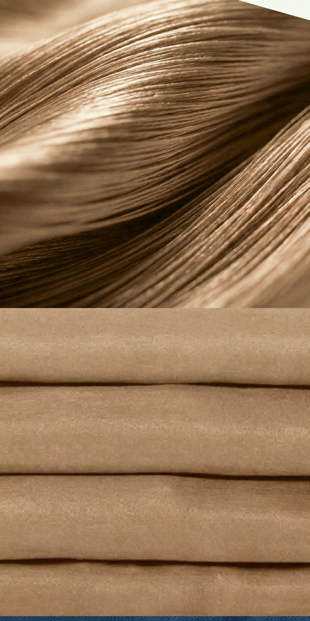 ZARF Italian Staple Weave Bedsheet With 2 Designer Pillow Cases, 2 Solid Pillowcases & 2 Cushion Covers - Butterscotch
