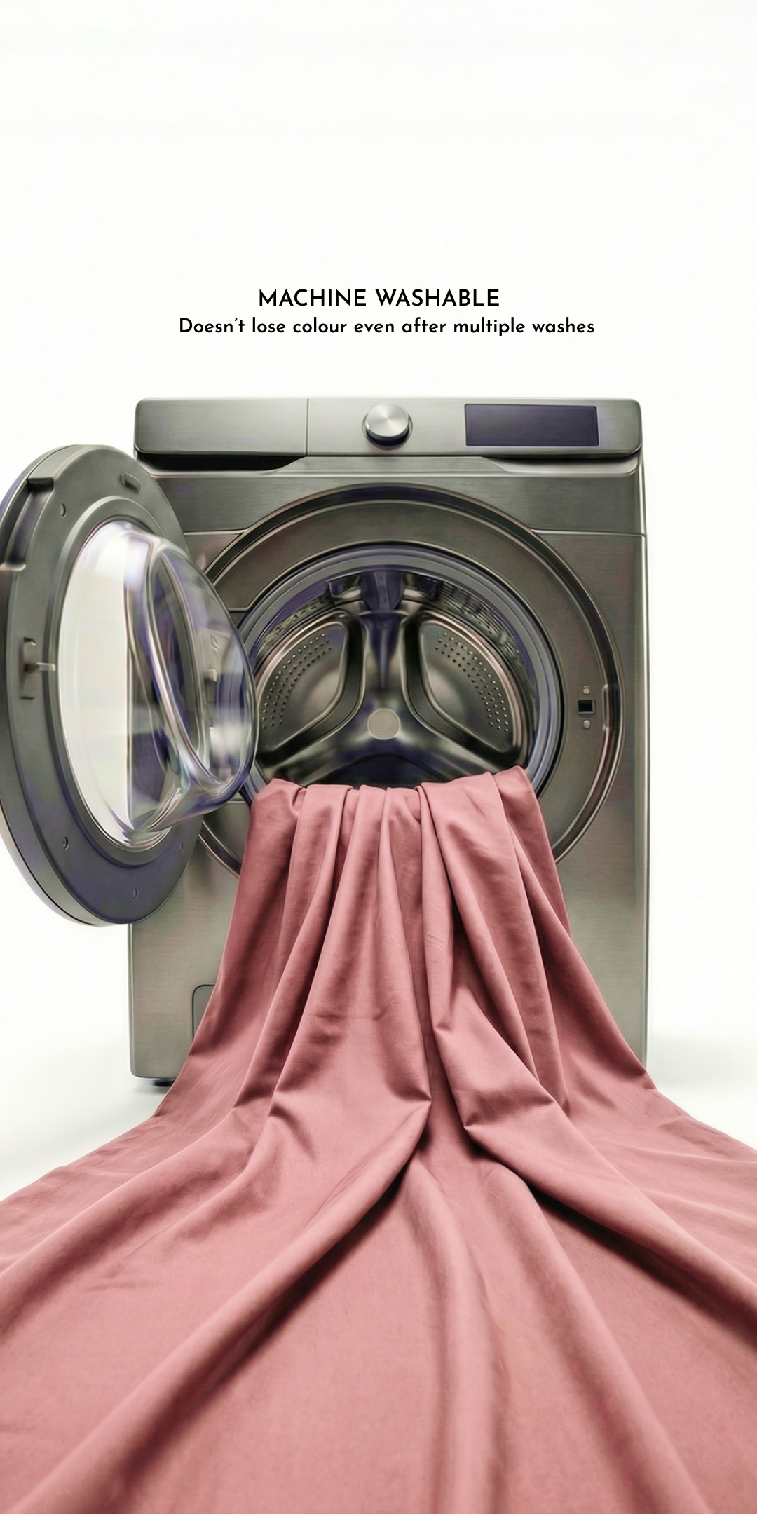 ZARF Italian Staple Weave Bedsheet For Single Size Bed With 2 Solid Pillowcases - Orchid