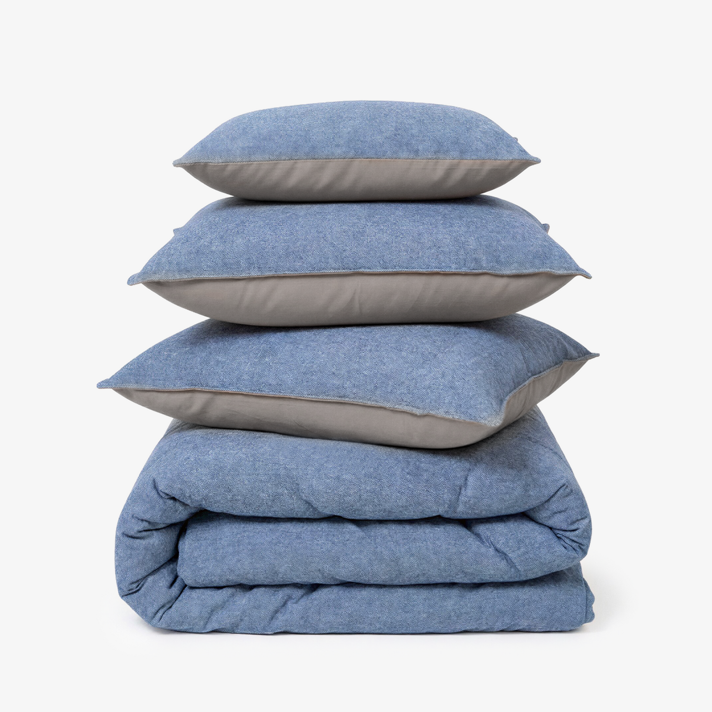Zarf California King Size Reversible Quilt  With 2 pillowcases and 1 Breakfast Cushion cover - Harbour