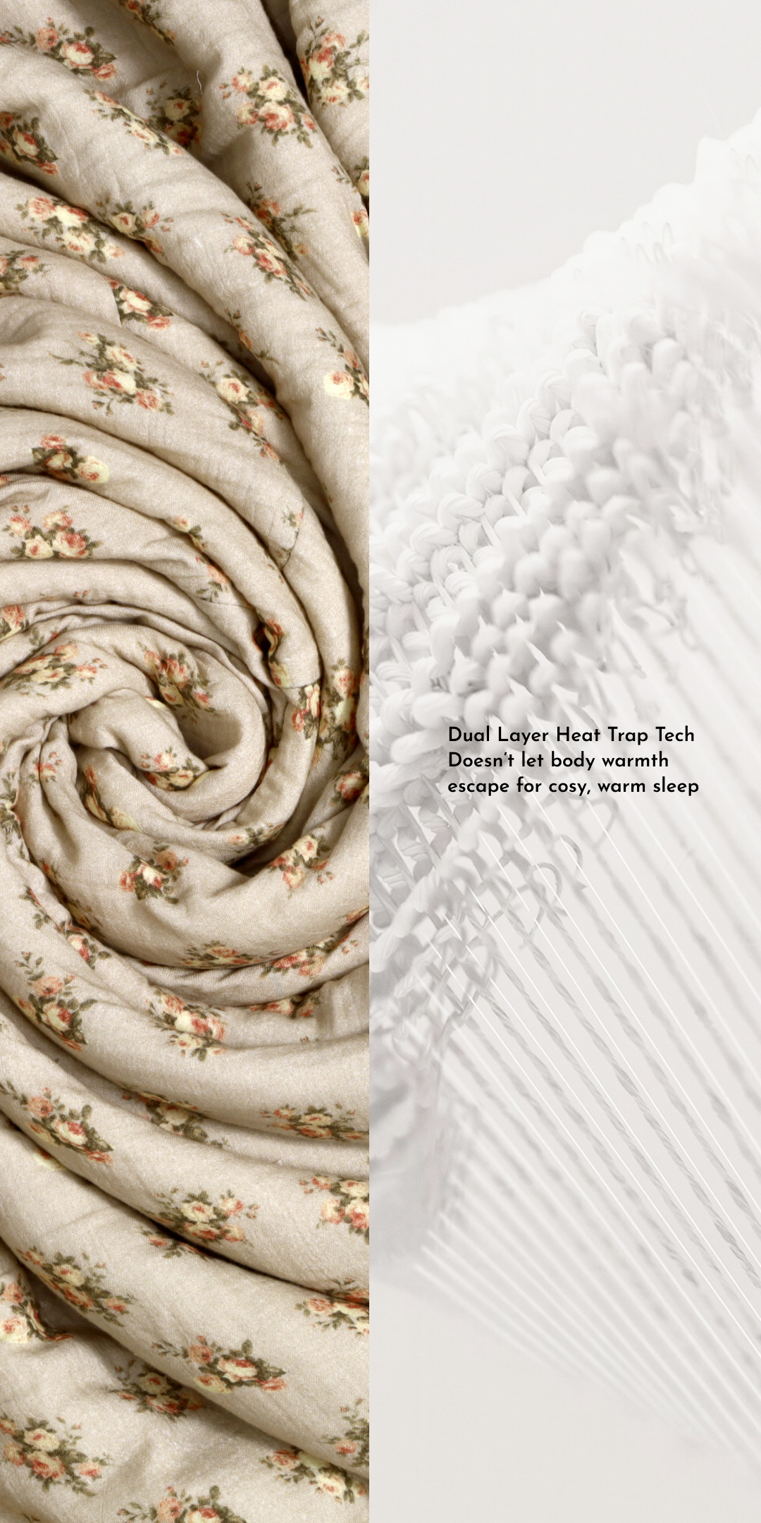 ZARF Reversible Baby Size Quilt 1 Pillowcase - Heritage