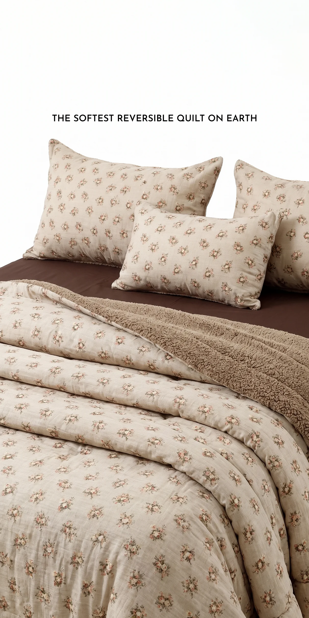 ZARF Reversible Baby Size Quilt 1 Pillowcase - Heritage