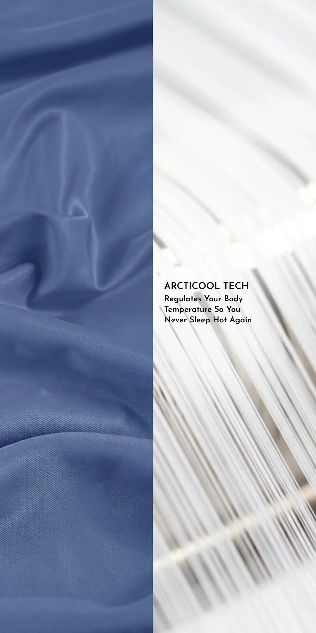 ZARF Italian Weave Fitted Bedsheet - Indigo