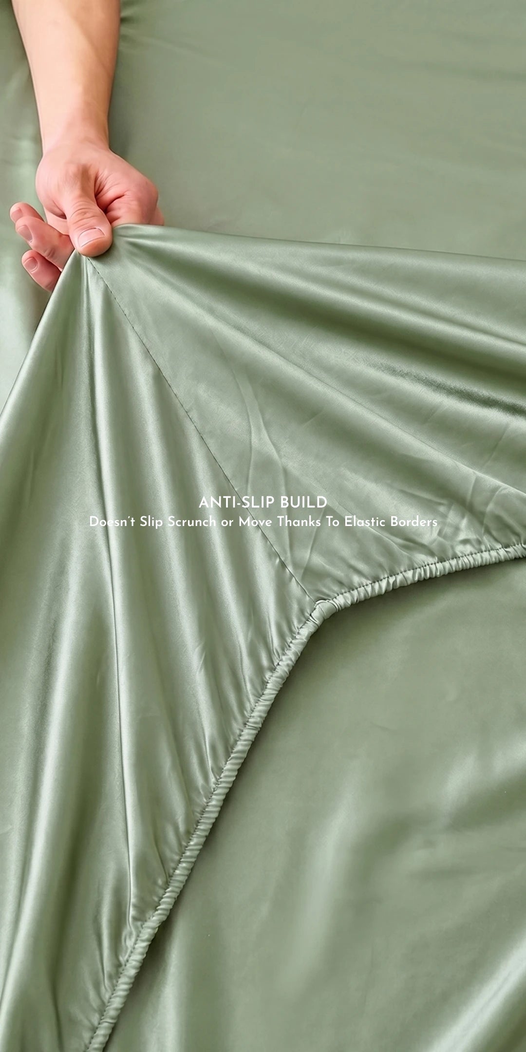 ZARF Italian Weave Fitted Bedsheet - Pine