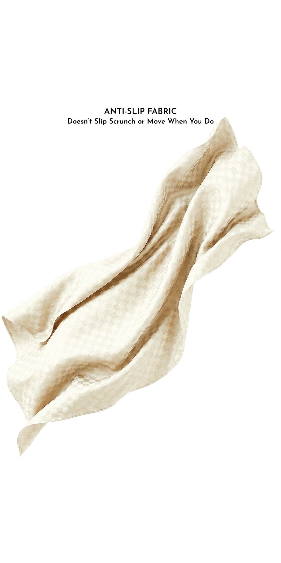 Zeries Egyptian Cotton Jacquard Bedsheets With 2 Pillow Cases & 2 Cushion Covers - Ivory