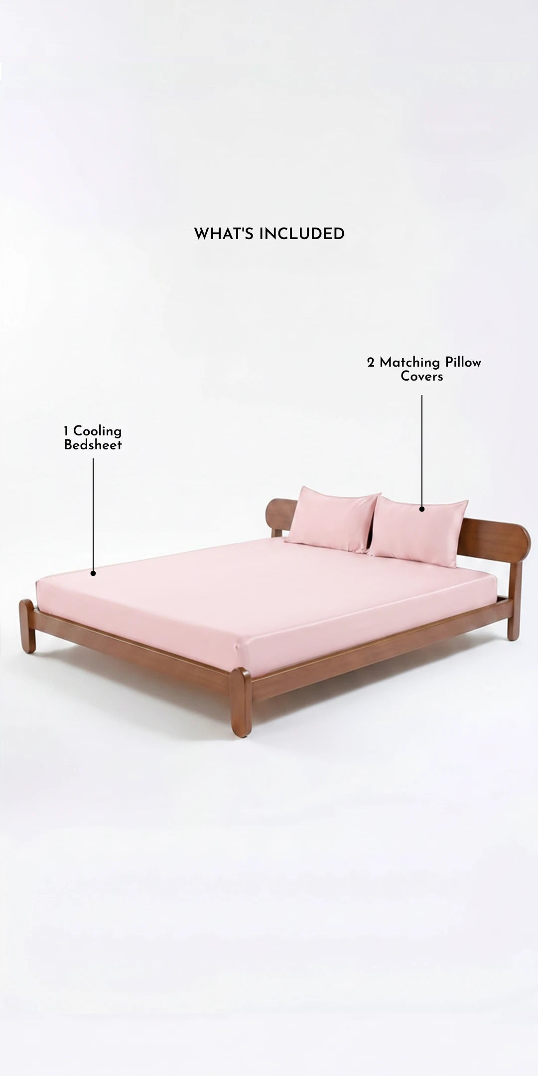 ZARF Italian Weave Fitted Bedsheet - Dahlia